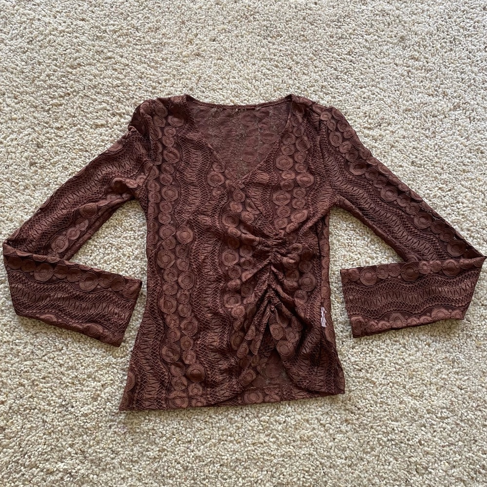 Funky lace top